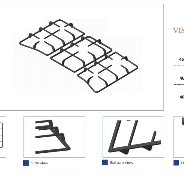 شبکه چدنی اجاق گاز  کد361
