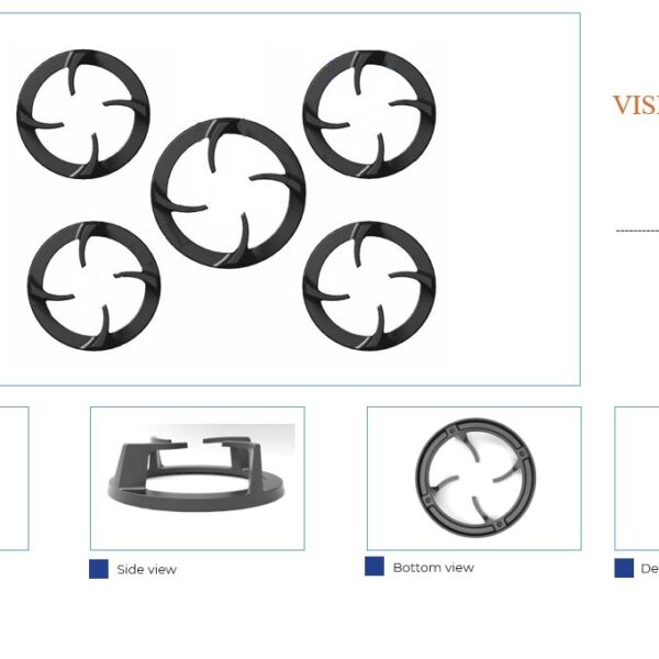 شبکه چدنی اجاق گاز  کد664